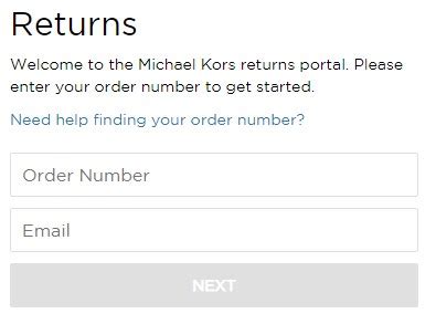 michael kors return policy 2022.